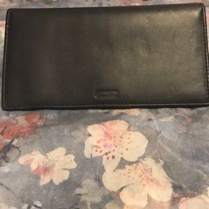 Coach Checkbook Cover